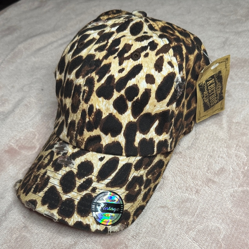 Leopard Print Baseball Cap